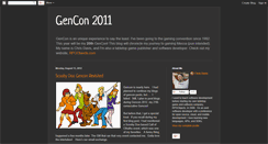 Desktop Screenshot of gencon.rpgobjects.com